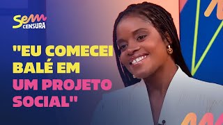 Sem Censura  Ingrid Silva conta sua trajetória no balé até chegar ao quotDance Theatre Of Harlemquot [upl. by Allistir]