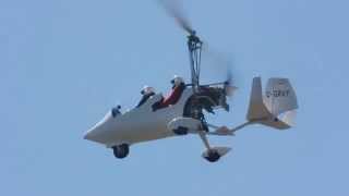 HD ELA07 R115 Gyrocopter Takeoff CSU3 [upl. by Noivert]