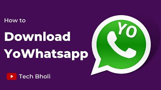 How to download Yowhatsapp in 2021 download Yowhatsapp in 2021 [upl. by Nitaf]