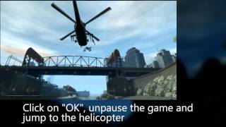 GTA IV Final Mission Helicopter Bug Fix without Fraps [upl. by Olegnaid]