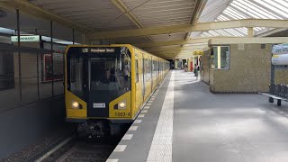 UBahn Berlin  Der Bahnhof Onkel Toms Hütte [upl. by Aneerhs]