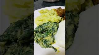 Creamy spinach recipe [upl. by Soisatsana]