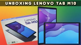 Lenovo TAB M10 HD 101 Unboxing and Preview [upl. by Anilac1]