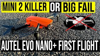 AUTEL NANO PLUS  FIRST FLIGHT REVIEW [upl. by Bronnie]