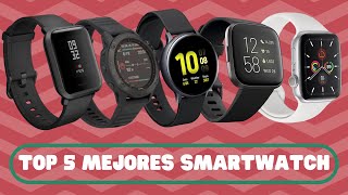 TOP 5 MEJORES SMARTWATCH DEL 2020 RELOJES INTELIGENTES [upl. by Thom]