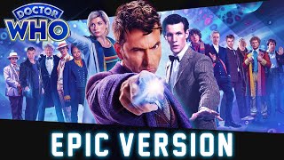 The Doctors Theme  Doctor Who  EPIC VERSION 60th Anniversary Tribute [upl. by Deach]