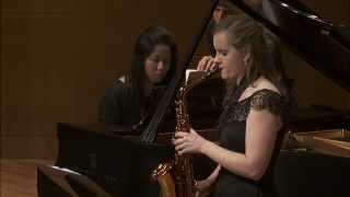 Creston Concerto for Alto Saxophone Mvt 3 [upl. by Notliw246]