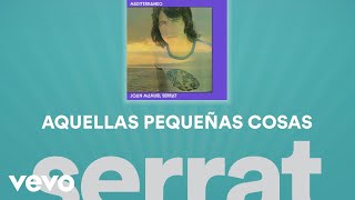 Joan Manuel Serrat  Aquellas Pequeñas Cosas Cover Audio [upl. by Yrocal]