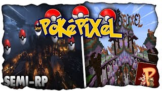 ⚜️PokéPixelV5  Présentation Serveur Pokémon Dans Minecraft  CRACK ON✔️ [upl. by Sheldon]