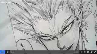 Yusuke Murata Live Drawing One Punch Man 117 [upl. by Allecsirp799]