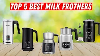 Top 5 Best Milk Frothers 2025 I tested 30 Here is the Winner [upl. by Acinna]