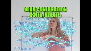 Russian verb conjugation  ЖИТЬ ПЛЫТЬ [upl. by Yttiy]