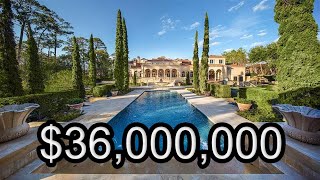 Unbelievable Houston Estate A Tour of 100 Carnarvon Dr [upl. by Petulia]