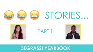 Degrassi Yearbook Funny Stories Part 1 [upl. by Mora]