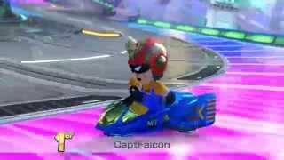 Mute City  Mario Kart 8 DLC Pack 1 on Wii U [upl. by Tdnaltroc42]