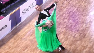 Beautiful Natural Fleckerl  Evgeny Moshenin amp Dana Spitsyna RUS  GrandSlam Standard [upl. by Ahsenek]