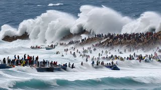 Tsunami Storm disaster  Spains Balearic Islands face severe flooding and devastation [upl. by Guenzi]