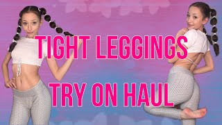 Tight Leggings Try On Haul Pt 2 🩷 Ora Lynae 4K [upl. by Itch795]