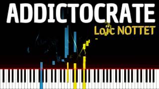 🚩Addictocrate  Loïc NOTTET  Piano Tutorial pianotutorial [upl. by Leeke]