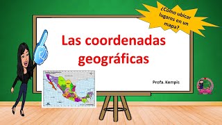 Coordenadas geográficas ¿Cómo localizar un lugar en el mapa [upl. by Nylrac966]