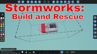 Stormworks build and rescue  Steam version  Stormworks tutorial mission gameplay [upl. by Ailecra]