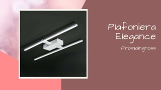 Plafoniera led Elegance per cucina e corridoio [upl. by Annenn863]