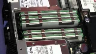 IBM Blade Center HS23 Install DIMM [upl. by Ahsieken]