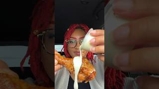 Bonchon ASMR mukbang mukbang food wings foodie friedwings asmr eating chickenwings [upl. by Greenfield784]