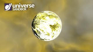 Crazy Clouds Checking Out A Subscribers Solar System 57 Universe Sandbox ² [upl. by Grevera]