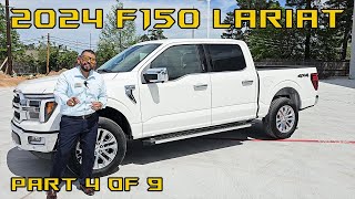 You need this 2024 F150 LARIAT in your LIFE  Part 4 of 9 Series [upl. by Ylrbmik80]