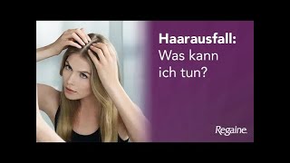 Haarausfall bei der Frau Das können Sie tun Dr Kerstin Neumann von REGAINE® [upl. by Ahsel26]