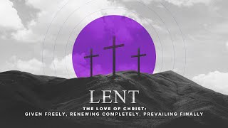 MVLC Worship  Midweek Lenten Service 32024  615 pm service [upl. by Bunde]