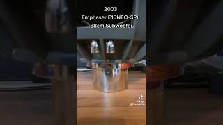 Emphaser E15NEOSPL Subwoofer [upl. by Dlanger]