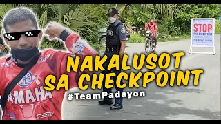 Motorbike nakalusot sa checkpoint TeamPadayon [upl. by Edlun]