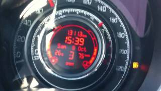 2013 Fiat 500 acceleration 0130 [upl. by Von274]