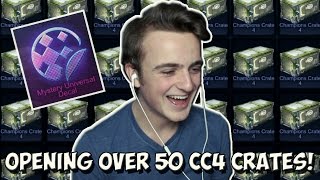 We Get ANOTHER Mystery Universal Decal  INSANE 50 CC4 ROCKET LEAGUE CRATE OPENING [upl. by Oniluap]