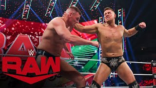 Gunther vs The Miz — Intercontinental Title Match Raw highlights Dec 18 2023 [upl. by Jerrilee]