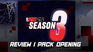 NBA 2K25 MYTEAM SEASON 3 REVIEW  OPAL HIDDEN GEM PACK OPENING [upl. by Anirok]