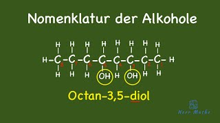 Nomenklatur der Alkohole [upl. by Ardnuhs321]