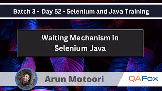 Waiting Mechanism in Selenium Java Selenium Java Training 52 [upl. by Odinevneib362]