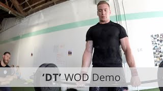 quotDTquot CrossFit Hero WOD Demo  846 Rx [upl. by Pilar]