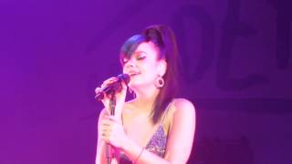 Lily Allen  Somewhere Only We Know Live Debut HD  Eventim Hammersmith Apollo  191213 [upl. by Ezara]