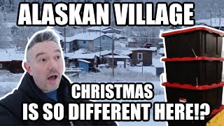 ALASKAN VILLAGE  CHRISTMAS IS SO DIFFERENT HERE  Somers In Alaska [upl. by Ritz585]