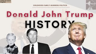 Learn English Through History The Story of Donald Trump [upl. by Parrnell]