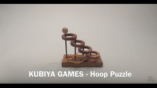 How To Solve The Hoop Puzzle  BY KUBIYA GAMES [upl. by Atiluap]