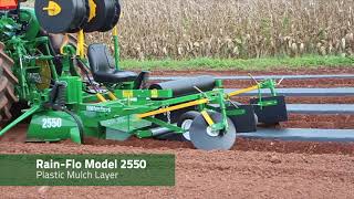 Rain Flo Model 2550 Plastic Mulch Layer [upl. by Cloris]