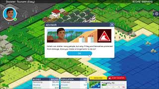 How to Beat Stop Disasters Tsunami Easy Mode [upl. by Ynaittirb]