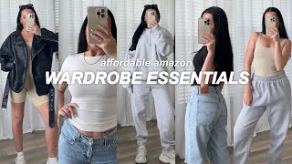 Capsule Wardrobe Essentials my 1010 Favorite Amazon Fashion Basics 2023 Amazon Must Haves [upl. by Aroz]