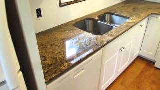 Custom Juparana Tier Granite Countertop Installed [upl. by Asirral]