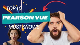 PEARSON VUE  Everything You Must Know about Pearson Vue [upl. by Rudolfo]